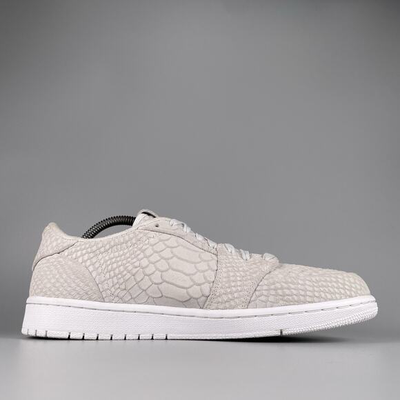 Nike Air Jordan 1 Retro Low NS Men’s 10 Gray Suede Basketball Sneaker Casual GUC main image 5